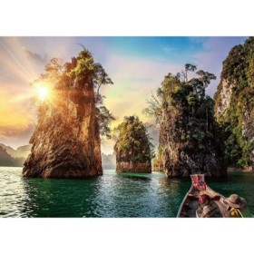 Puzzle Lacul Cheow, 1000 Piese Ravensburger - 1